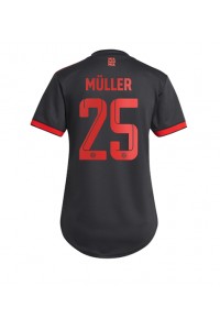 Bayern Munich Thomas Muller #25 Fotballdrakt Tredje Klær Dame 2022-23 Korte ermer